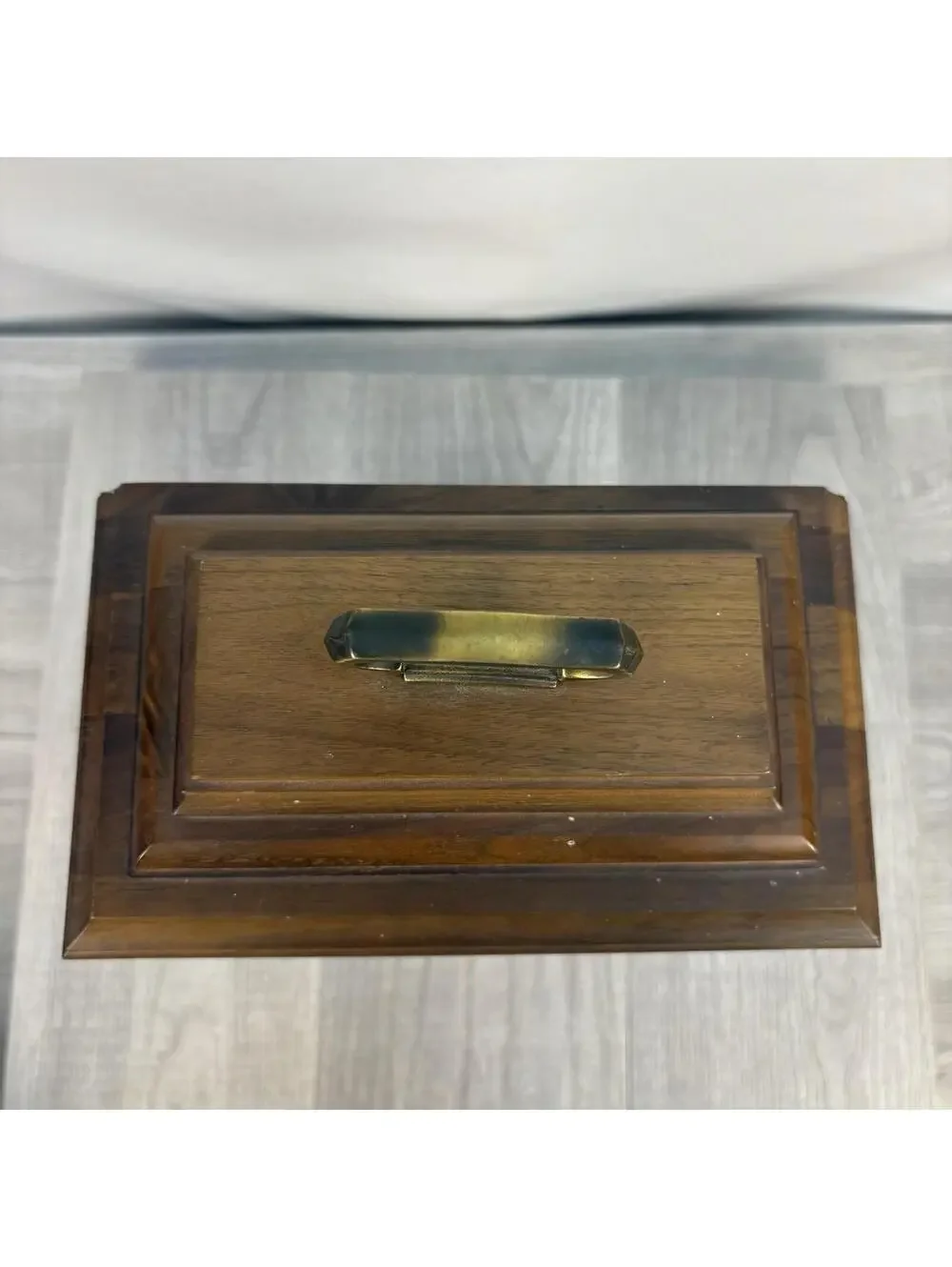 Hermle Quartz Wall Clock - Walnut Case - Made in W. Germany